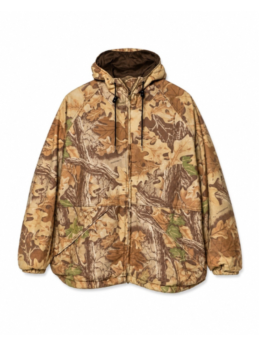 Walls Water-Pruf Hooded Jacket Advantage Camo Full Zip Men’s Size XL Vintage